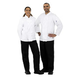 Vegas Chefs Jacket (Long Sleeve) - White