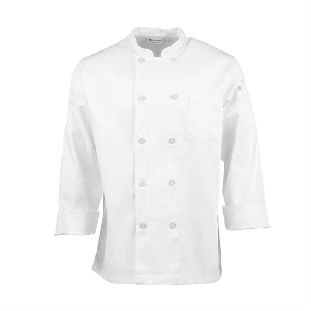 Le Mans Chefs Jacket - White