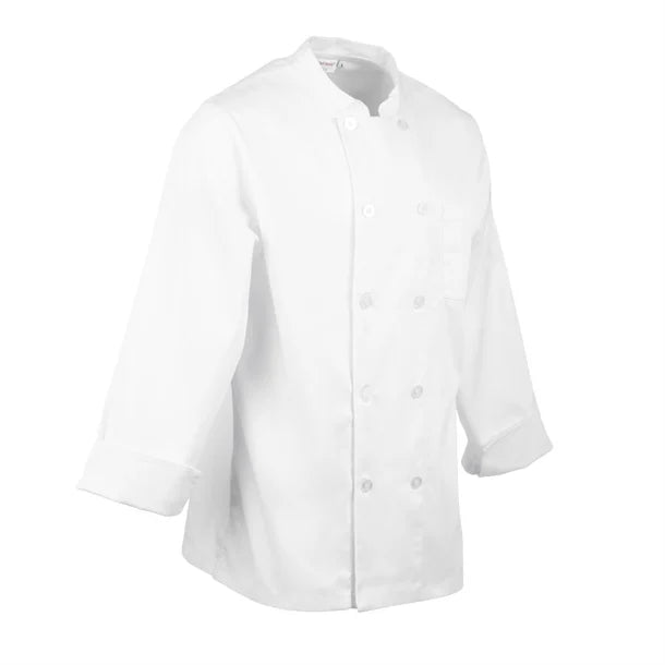 Le Mans Chefs Jacket - White