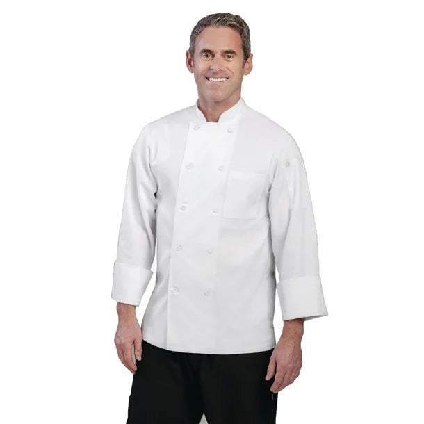 Le Mans Chefs Jacket - White