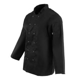 Vegas Chefs Jacket (Long Sleeve) - Black