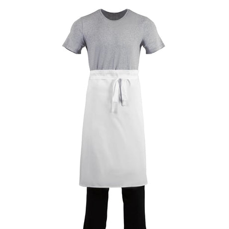 Whites Bistro Apron White