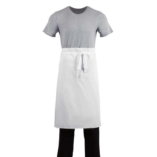Whites Bistro Apron White