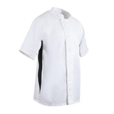 Whites Nevada Unisex Chef Jacket Black & White