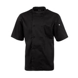 Chef Works Montreal Chef Jacket Black (Short Sleeve)