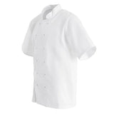 Boston White Chef Jacket (Short Sleeve)