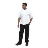 Boston White Chef Jacket (Short Sleeve)