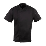 Chef Works Springfield Chef Jacket Black (Short Sleeve)
