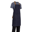 Southside Denim Bib Apron Blue