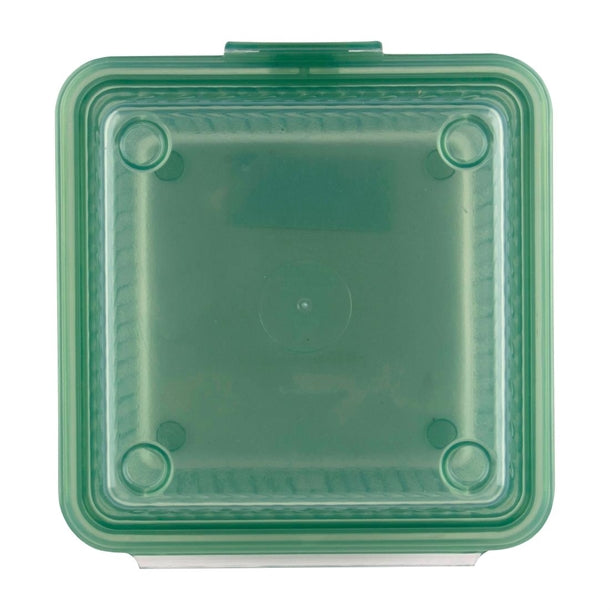 FSG Returnables Small Burger Boxes Jade Green 500ml (24 Pack) - image 1