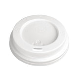Fiesta Recyclable Coffee Cup Lids White 225ml / 8oz