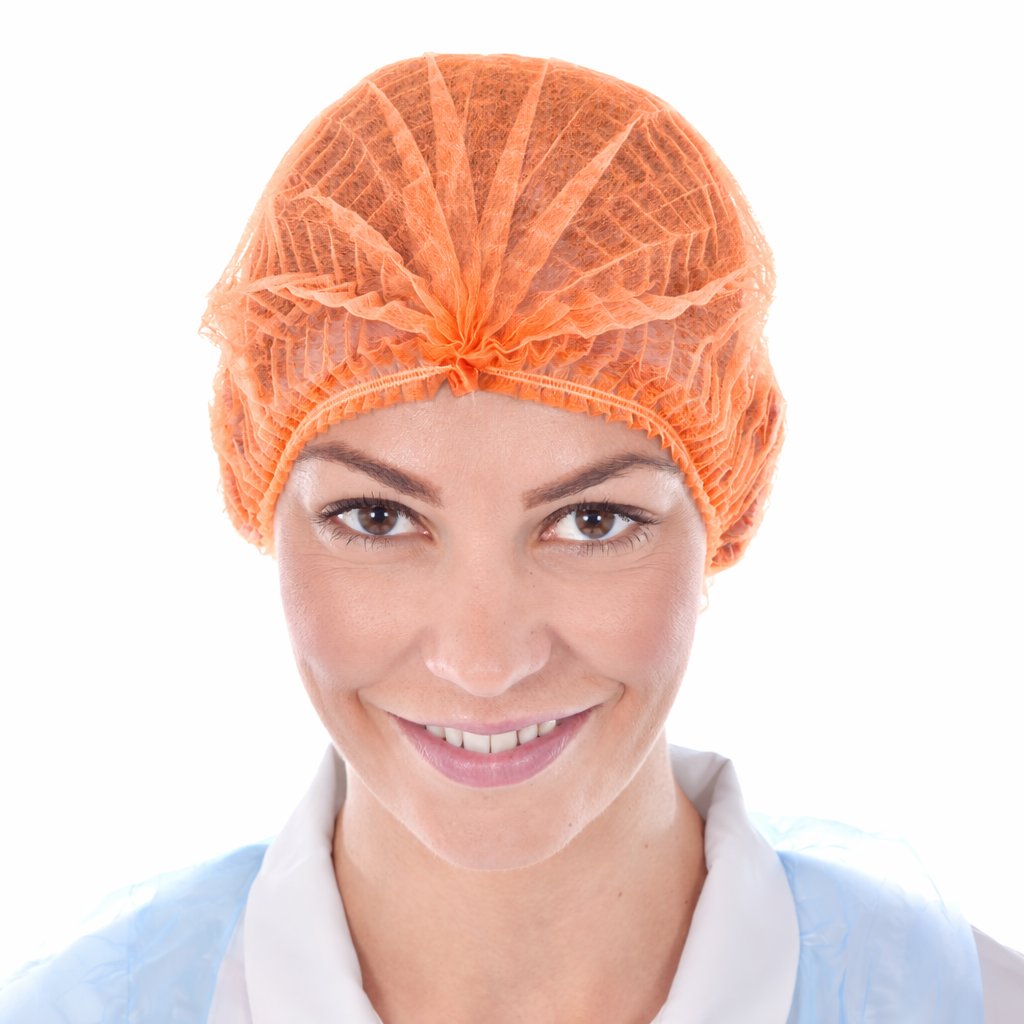 Disposable Orange Mob Caps