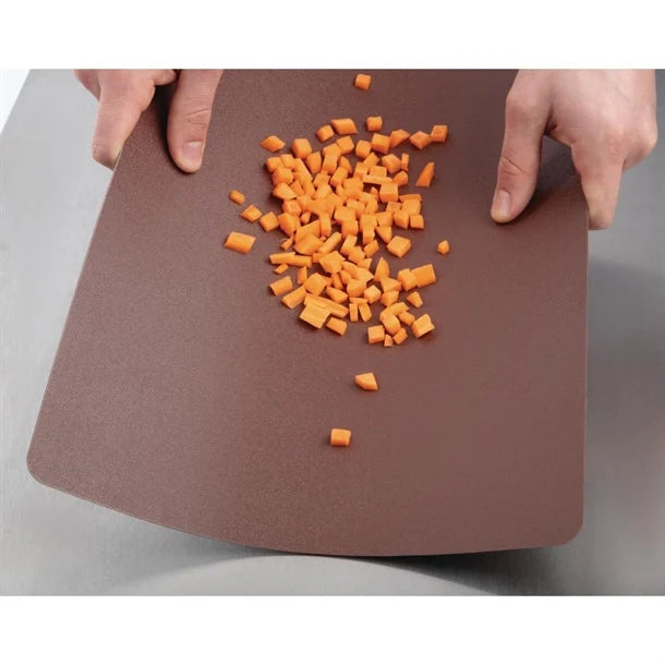 Hygiplas Antibacterial 6-Piece Colour-Coded Chopping Mats Set 450x300mm