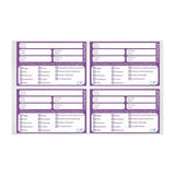 Puracycle Reusable Purple Allergen Labels (20 Pack)