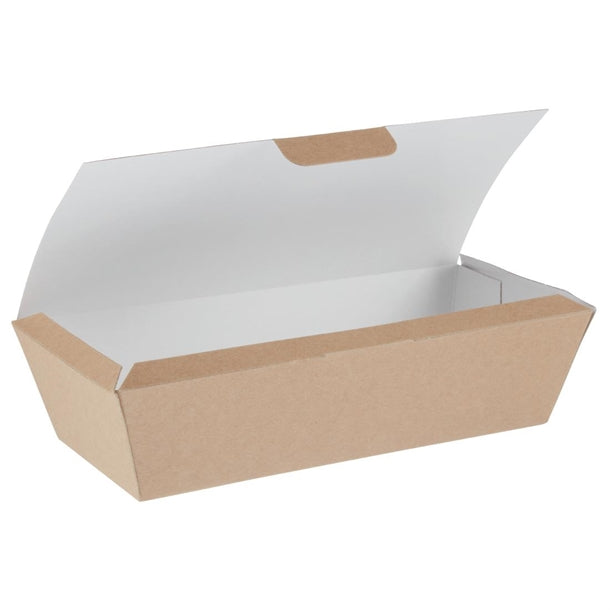 Colpac Compostable Kraft Food Boxes 250mm (150 Pack) - image 4