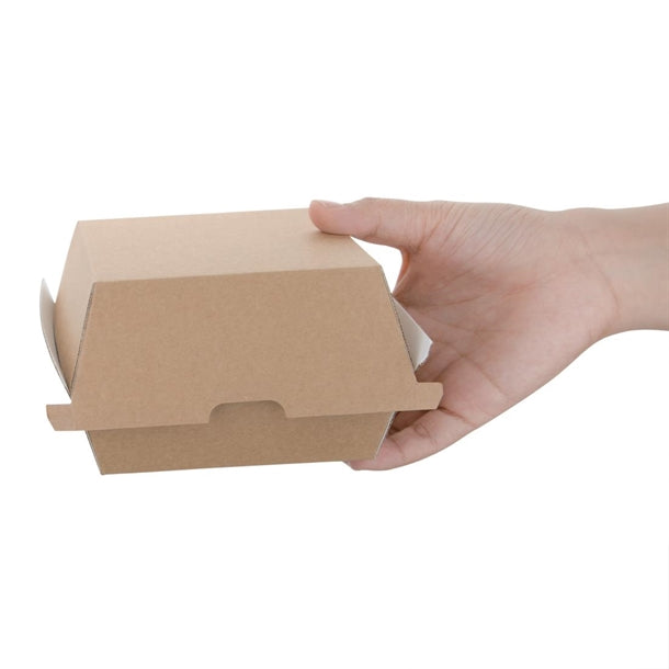 Fiesta Compostable Kraft Burger Boxes - image 2