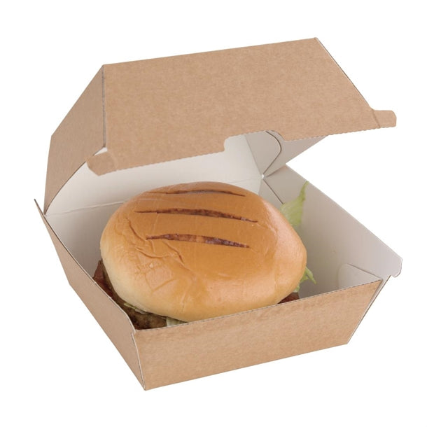 Fiesta Compostable Kraft Burger Boxes - image 5