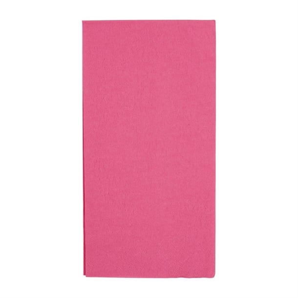 Fiesta Recyclable Dinner Napkins 40x40cm 2ply 1/8 Fold Pink (2000 Pack)