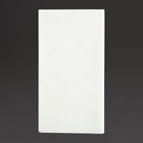 Fiesta Recyclable Premium Tablin Dinner Napkin White 40x40cm (500 Pack)