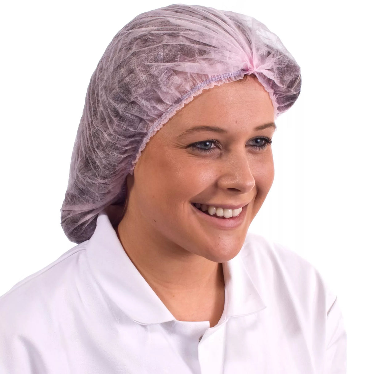 Supertouch Pink Mob Caps - Pack of 100