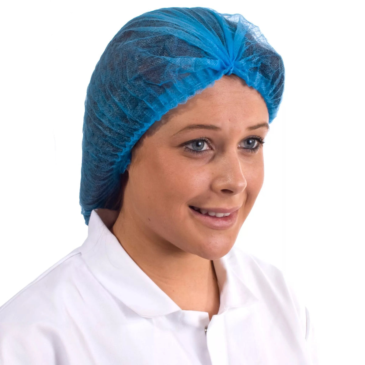 Supertouch Extra Large Disposable Mob Cap – Blue 24" / 61cm - Pack of 100