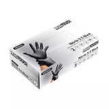 Box of x100 Supertouch 5.5 Powderfree Nitrile Gloves - Black