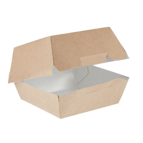 Colpac Compostable Kraft Burger Boxes (250 Pack) - image 5