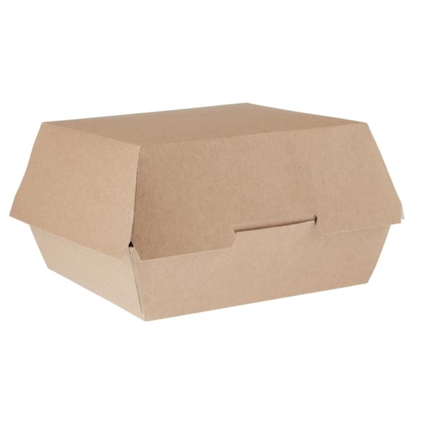 Colpac Compostable Kraft Burger Boxes (250 Pack) - image 6
