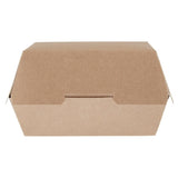 Colpac Compostable Kraft Burger Boxes (250 Pack) - image 7
