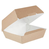 Colpac Compostable Kraft Burger Boxes (250 Pack) - image 9
