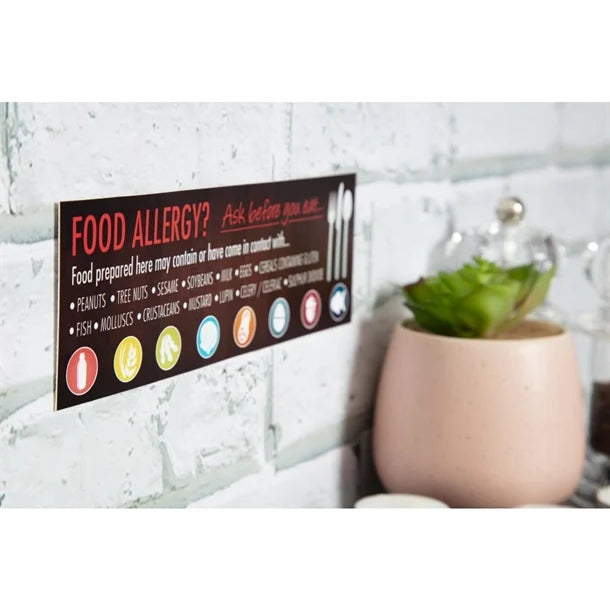 Vogue Food Allergen Window & Wall Stickers