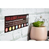Vogue Food Allergen Window & Wall Stickers