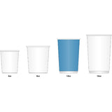 Fiesta Recyclable Single Wall Takeaway Coffee Cups Red 340ml / 12oz