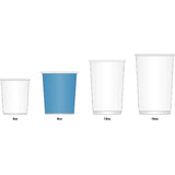 Fiesta Recyclable Coffee Cups Ripple Wall Kraft 225ml / 8oz