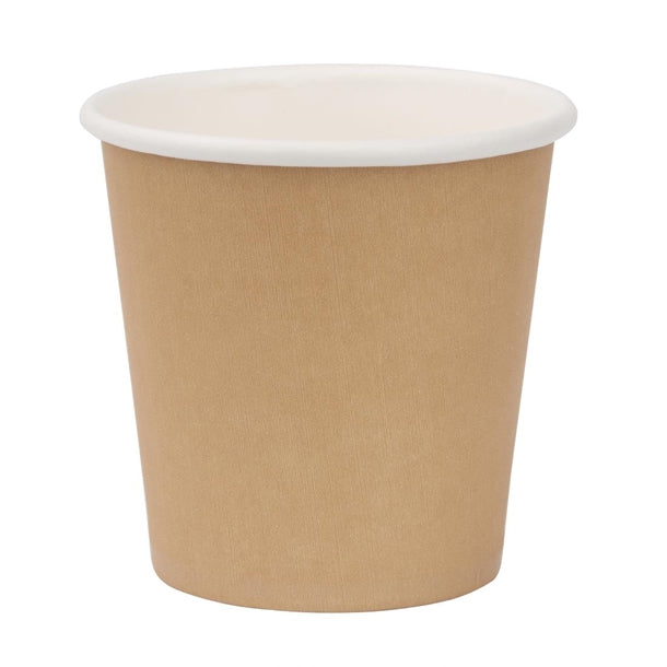 Fiesta Recyclable Espresso Cups Single Wall Kraft 114ml (1000 Pack)