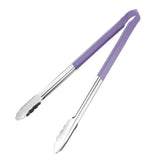 Hygiplas Purple Colour Coded Serving Tongs 405mm
