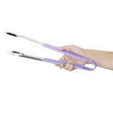 Hygiplas Purple Colour Coded Serving Tongs 405mm