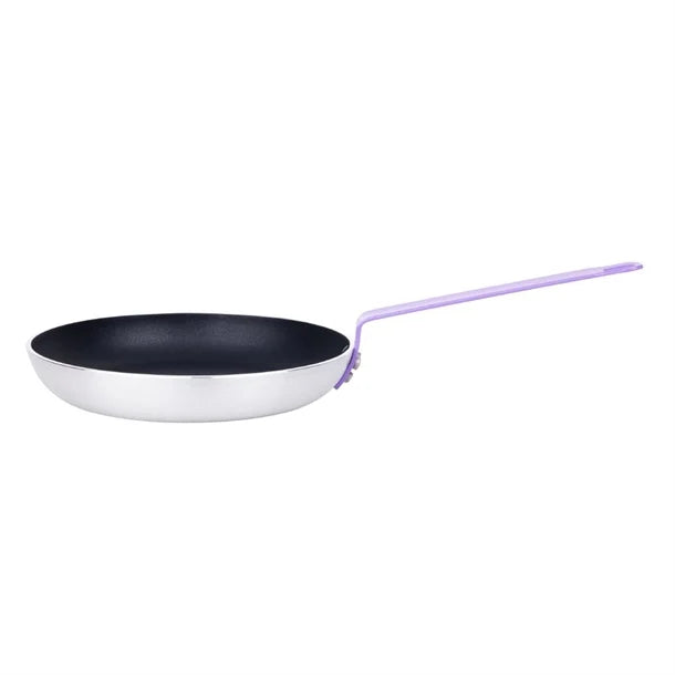 Hygiplas Aluminium Non-Stick Teflon Platinum Plus Frying Pan Purple 28cm