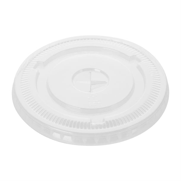 Fiesta Recyclable rPET Flat Lids for 12/16/20oz Cups (400 Pack)