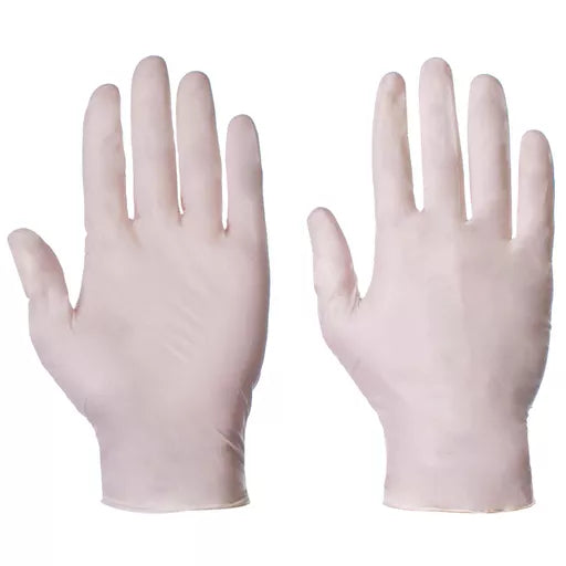 Box of x100 Supertouch Powderfree Natural Latex Gloves