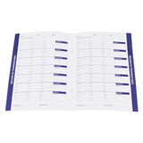 Hygiplas Temperature Log Book