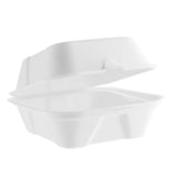 Vegware Nourish Moulded Fibre Burger Boxes 6" (500 Pack) - image 3