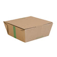 Vegware Microflute Hinged Hot Boxes 6x6" (210 Pack) - image 1