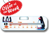Brannan Penguin Design Fridge Freezer Thermometer