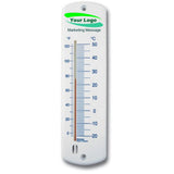Custom Printed - White Wall Thermometer - Min QTY 100