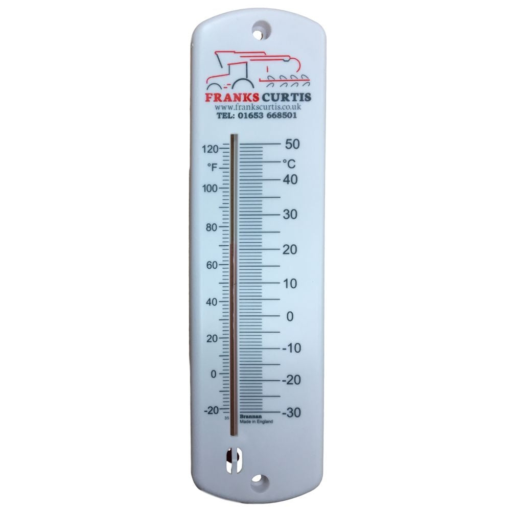 Custom Printed - White Wall Thermometer - Min QTY 100