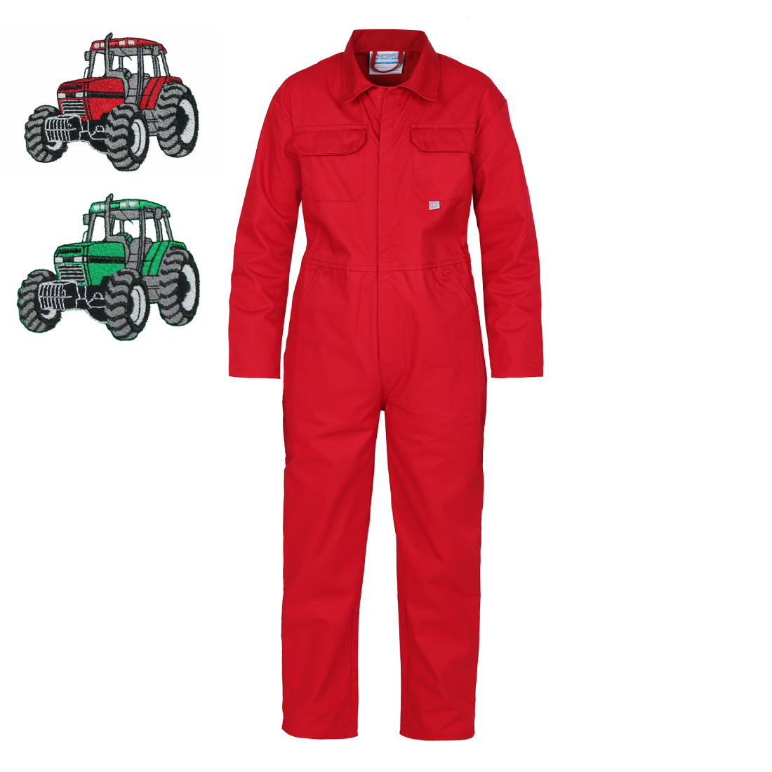 Kids Tractor Emblem "Themed" Coveralls