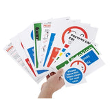 Food Preparation Hygiene & Safety Sign Pack – 15 Self-Adhesive Notices