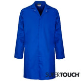 Supertouch Polycotton Food Coat (No External Pockets) - Royal Blue