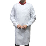 White Howie Lab Coats with Coloured Collar